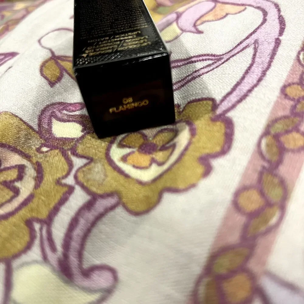 Tom Ford Lip Color Lipstick Rouge A Levres 08 FLAMINGO 0.1oz / 3g NEW